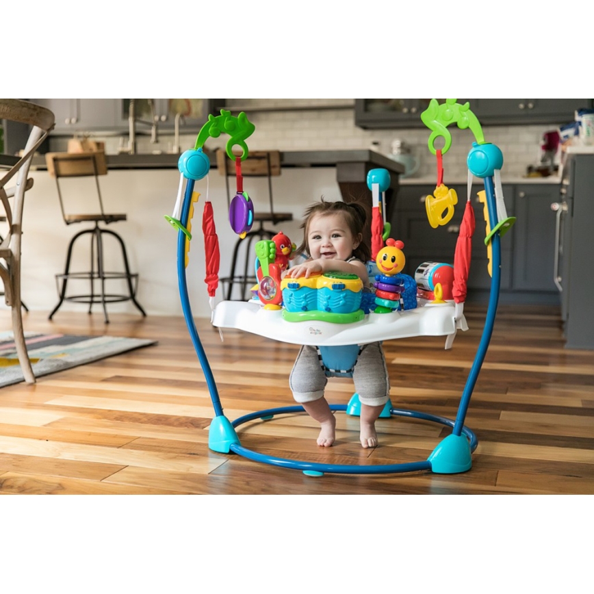 Baby Einstein - Château gonflable 2en1 NEIGHBORHOOD SYMPHONY 3xAA