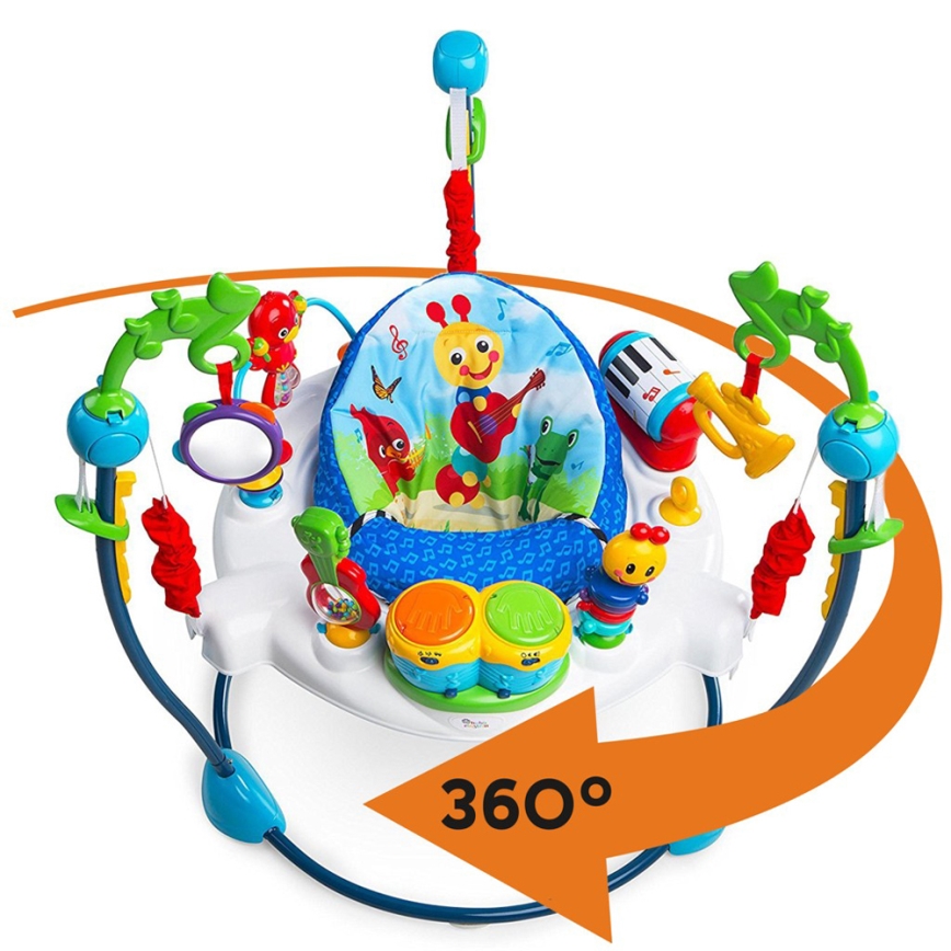 Baby Einstein - Château gonflable 2en1 NEIGHBORHOOD SYMPHONY 3xAA