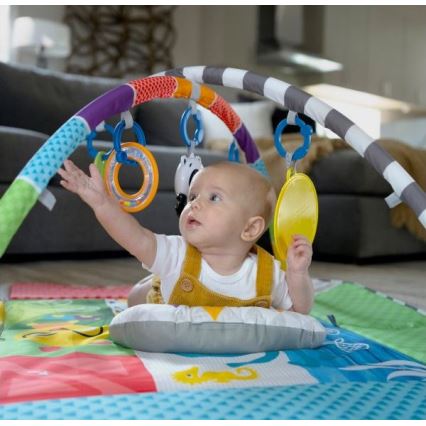 Baby Einstein - Couverture de jeu enfant 5en1 PATCH'S COLOR PLAYSPACE 3xAAA