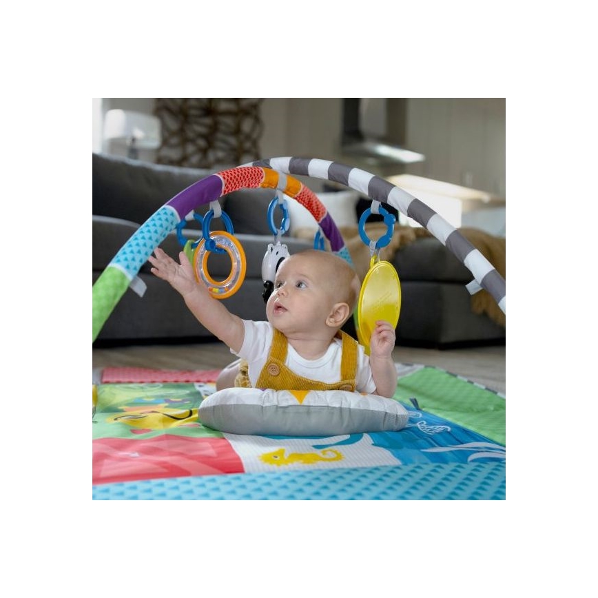 Baby Einstein - Couverture de jeu enfant 5en1 PATCH'S COLOR PLAYSPACE 3xAAA