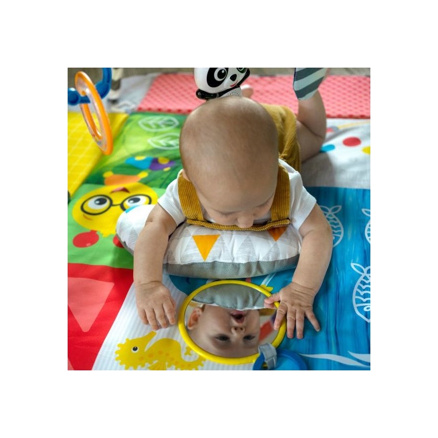 Baby Einstein - Couverture de jeu enfant 5en1 PATCH'S COLOR PLAYSPACE 3xAAA