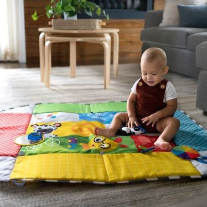 Baby Einstein - Couverture de jeu enfant 5en1 PATCH'S COLOR PLAYSPACE 3xAAA