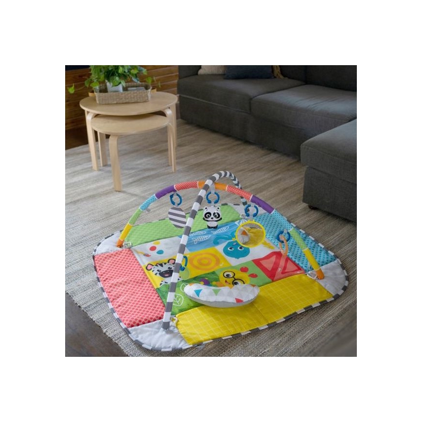 Baby Einstein - Couverture de jeu enfant 5en1 PATCH'S COLOR PLAYSPACE 3xAAA