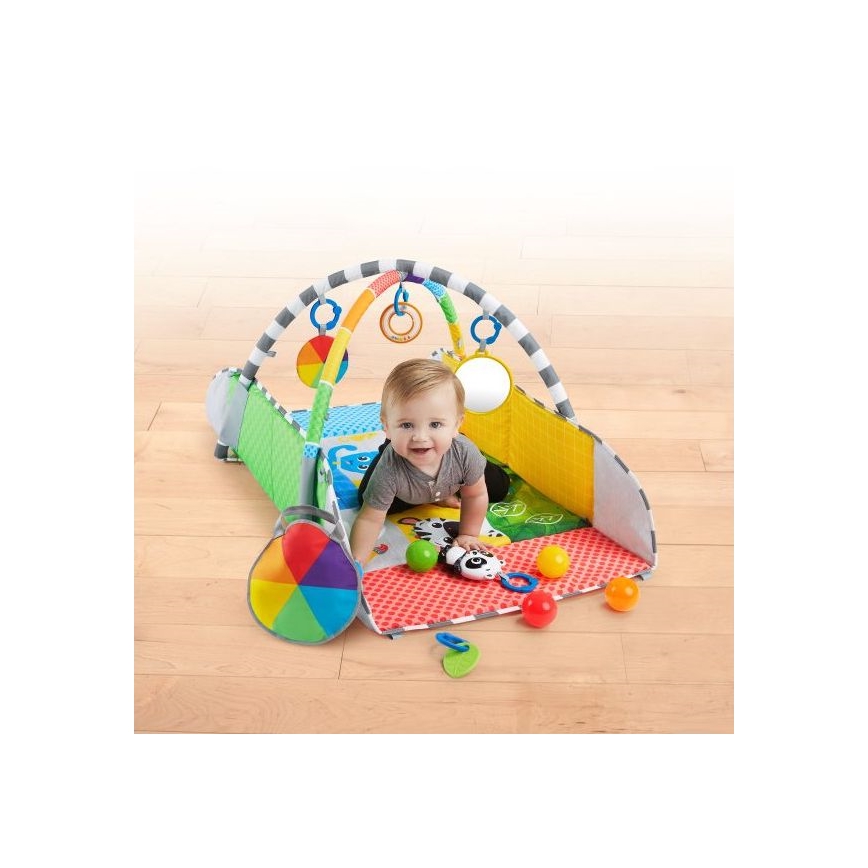 Baby Einstein - Couverture de jeu enfant 5en1 PATCH'S COLOR PLAYSPACE 3xAAA