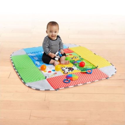 Baby Einstein - Couverture de jeu enfant 5en1 PATCH'S COLOR PLAYSPACE 3xAAA