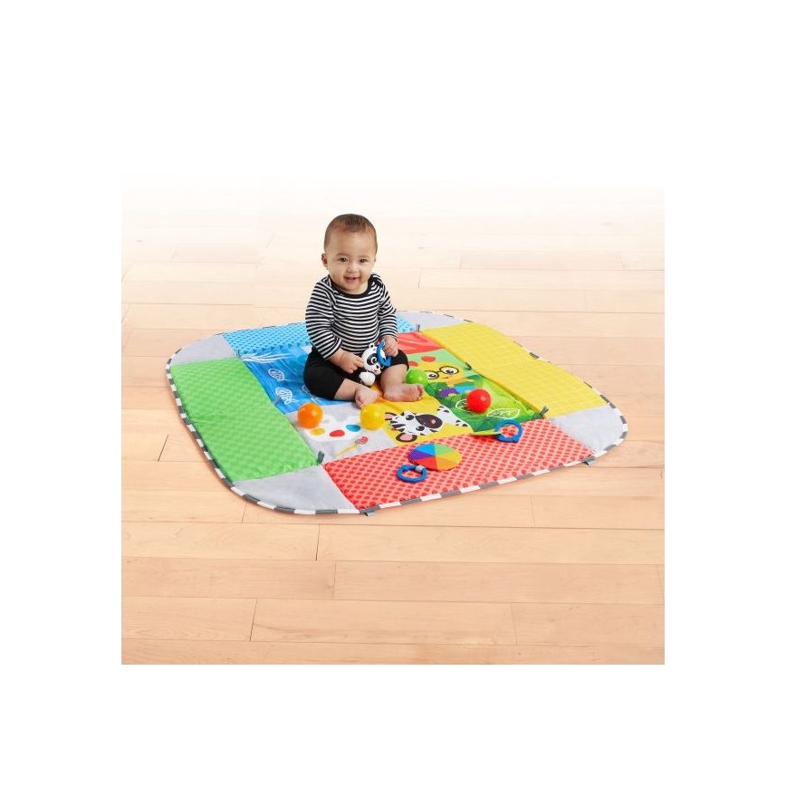 Baby Einstein - Couverture de jeu enfant 5en1 PATCH'S COLOR PLAYSPACE 3xAAA