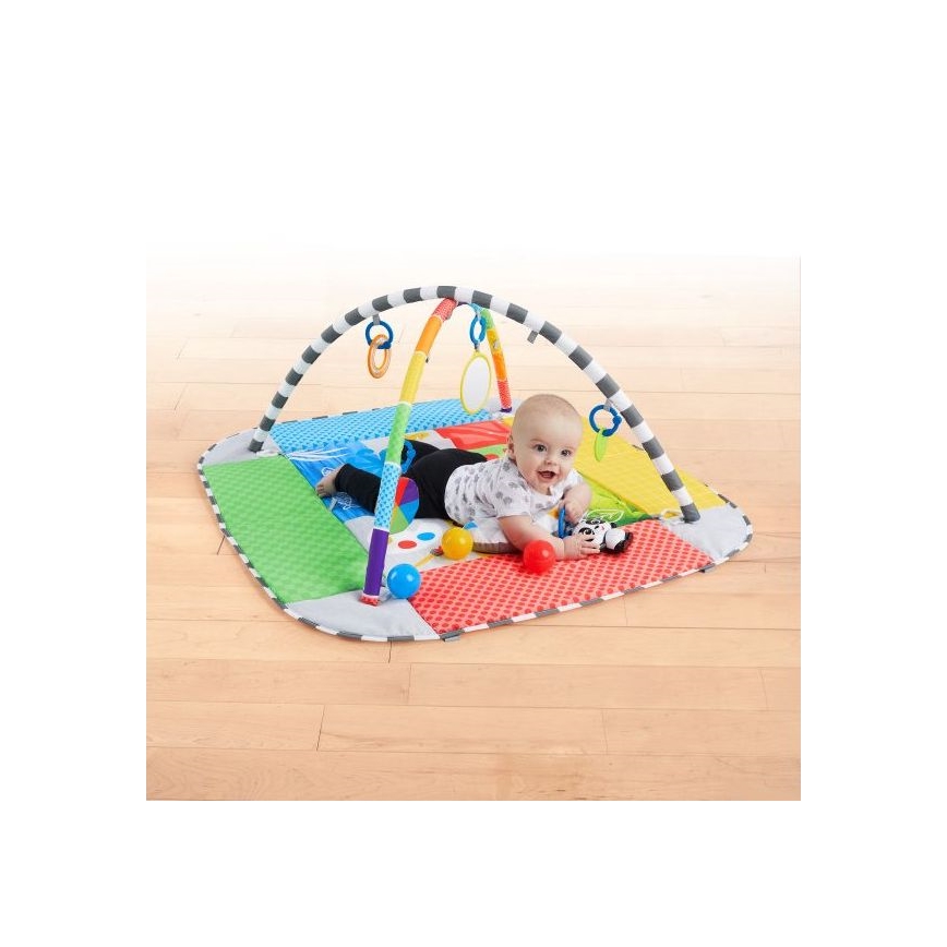 Baby Einstein - Couverture de jeu enfant 5en1 PATCH'S COLOR PLAYSPACE 3xAAA