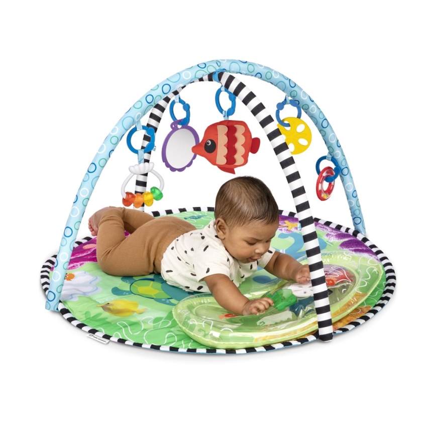 Baby Einstein - Couverture de jeu enfant avec matelas d'eau 2en1 SEA FLOOR EXPLORERS