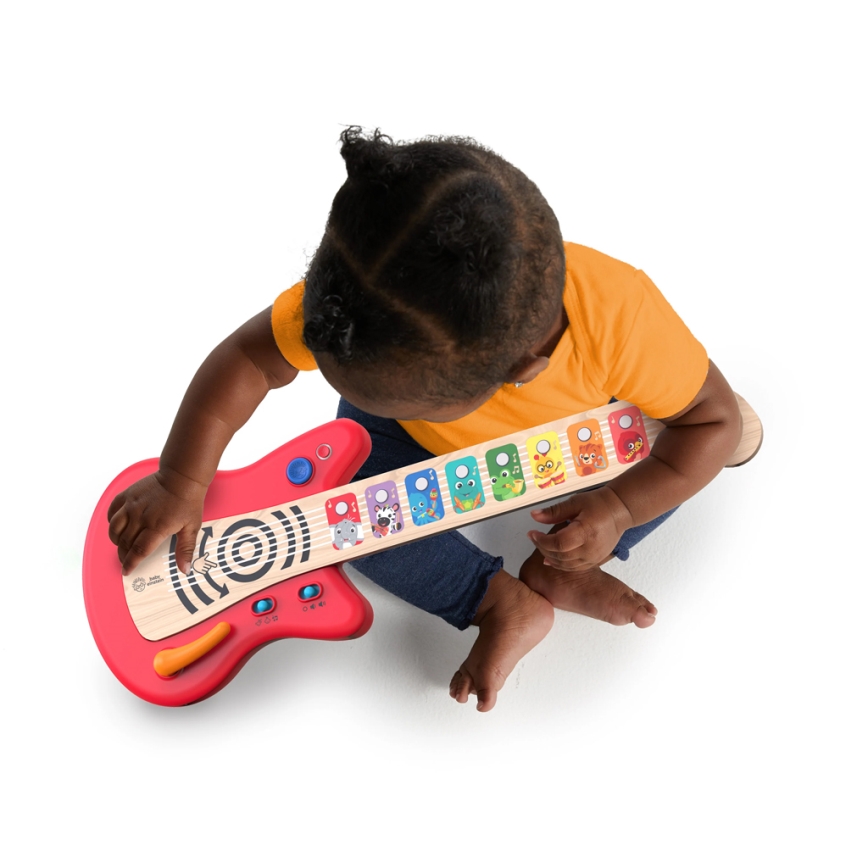 Baby Einstein - Guitare musicale en bois MAGIC TOUCH, 3x AA