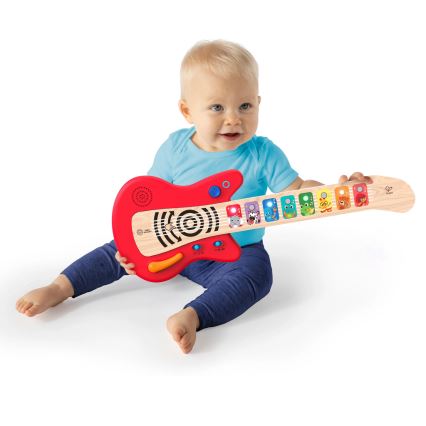 Baby Einstein - Guitare musicale en bois MAGIC TOUCH, 3x AA