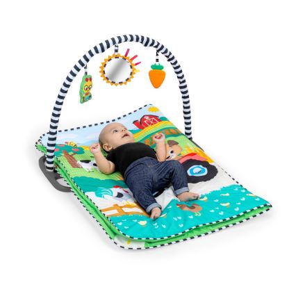 Baby Einstein - Tapis de jeu pour bébé BUSY BARNYARD 4xAA