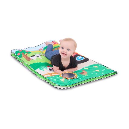 Baby Einstein - Tapis de jeu pour bébé BUSY BARNYARD 4xAA