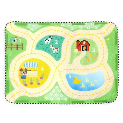Baby Einstein - Tapis de jeu pour bébé BUSY BARNYARD 4xAA