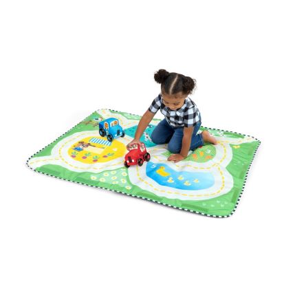 Baby Einstein - Tapis de jeu pour bébé BUSY BARNYARD 4xAA