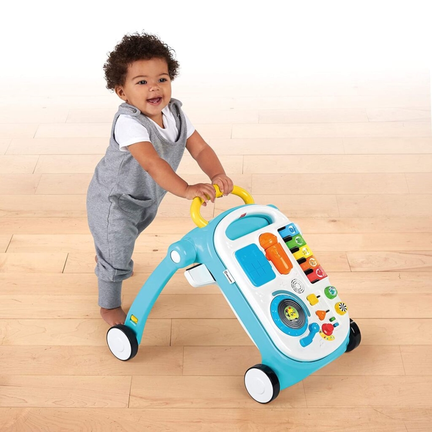 Baby Einstein - Trotteur avec activités 4en1 MUSICAL MIX ‘N ROLL 3xAA