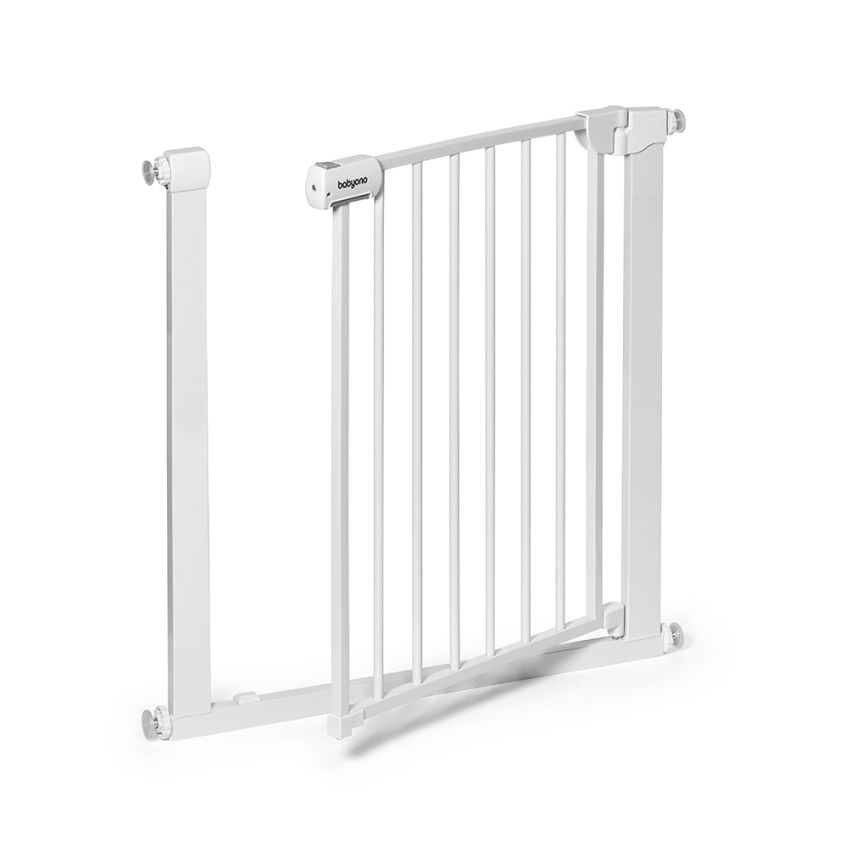 BabyOno - Barrière de sécurité 75-96 cm blanche