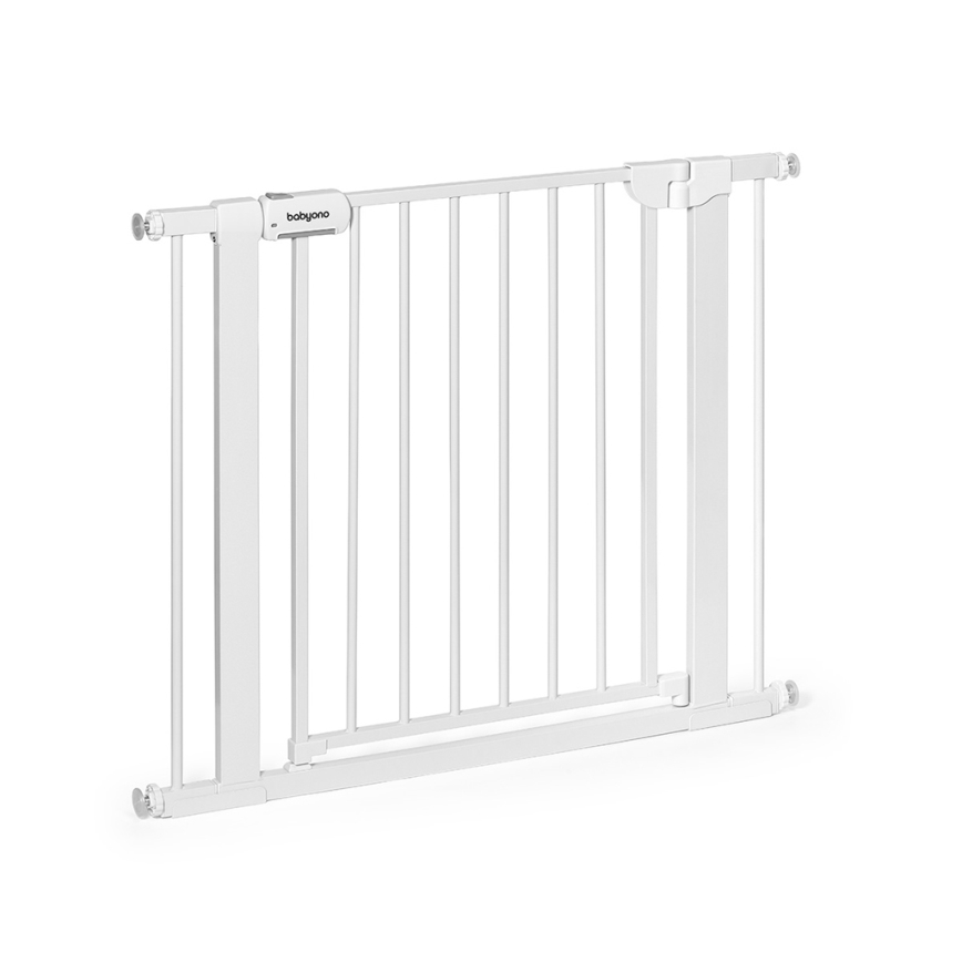 BabyOno - Barrière de sécurité 75-96 cm blanche