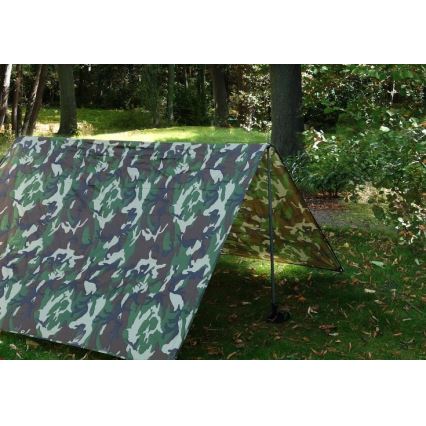 Bâche 2x3 m PU 2000 mm camouflage