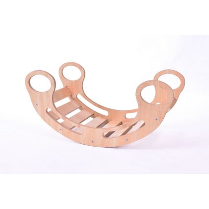 Balançoire multifonctionnelle Montessori en érable