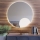 Baltica Design - Miroir mural LED pour salle de bains à rétroéclairage BRIGHT, LED 15W/230V, 4500 K, Ø 100 cm, IP65