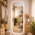 Baltica Design - Miroir mural pour salle de bains avec éclairage intégré STONE CALM LED/15W/230V 4500K 155x50 cm IP65