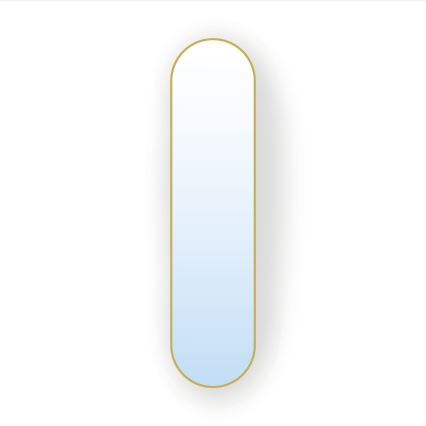 Baltica Design - Miroir mural TINY BORDER 155x40 cm doré