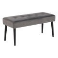 Banc ELMO gris foncé