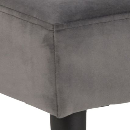 Banc ELMO gris foncé