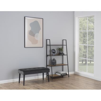 Banc ELMO gris foncé