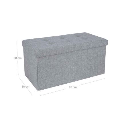 Banc SULTAN gris clair