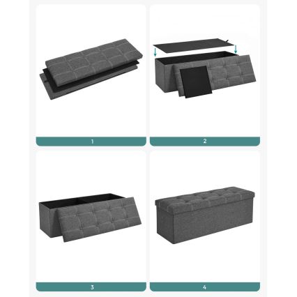 Banc SULTAN gris