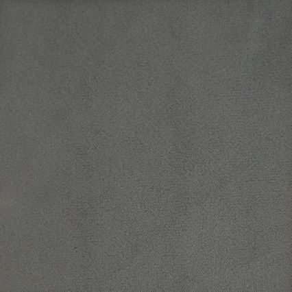 Banquette rembourrée avec coffre de rangement et matelas EMILE 110 x 200 cm grise