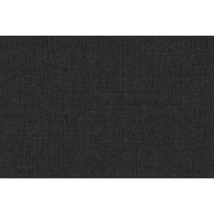 Banquette‑lit rembourrée ARLY 110 x 200 cm, tête réversible (gauche/droite) — anthracite/blanc