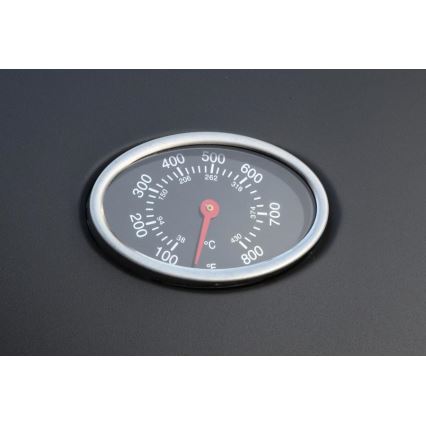Barbecue à gaz 4 brûleurs en acier inoxydable