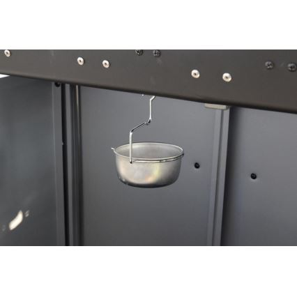 Barbecue à gaz 4 brûleurs en acier inoxydable
