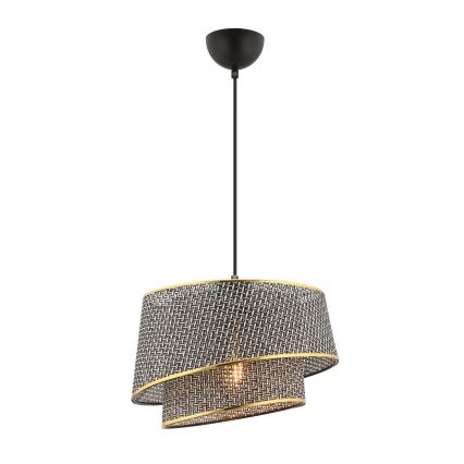 BARETTE Suspension 1xE27/60W/230V Gris/Doré