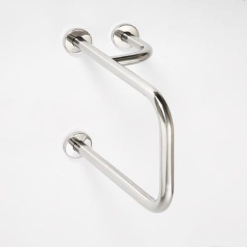Barre d'appui 23,5x38 cm inox/argenté