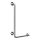 Barre d'appui 63 x 89 cm en inox, finition argent