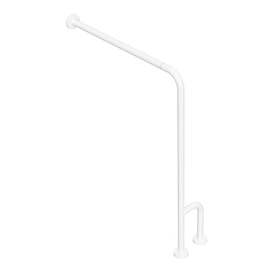 Barre de maintien 23 x 86,6 cm blanche