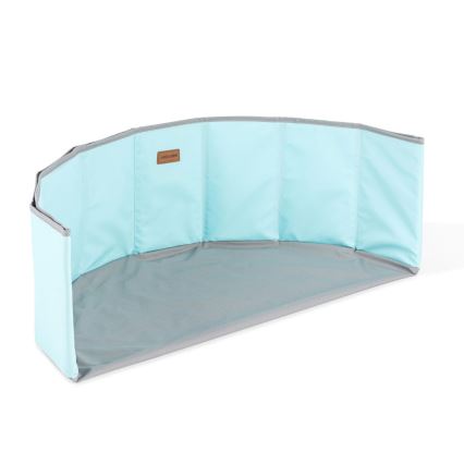 Bassin sec pour enfants avec balles Ø 80 cm bleu/gris