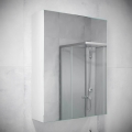 BATH DELUXE 02-050-63-01-01 - Meuble de salle de bain avec miroir KENWOOD 65x50 cm blanc mat