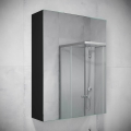 BATH DELUXE 02-050-63-02-01 - Meuble de salle de bain avec miroir KENWOOD 65x50 cm mat noir
