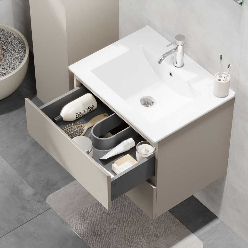 BATH DELUXE 03-060-63-29-01 - Meuble de salle de bain avec vasque KENWOOD 61 cm marakesh