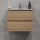 BATH DELUXE 03-060-64-86-01 - Meuble de salle de bain avec vasque KENWOOD 61 cm chêne