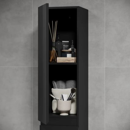 BATH DELUXE 04-030-63-02-01 - Meuble de salle de bain KENWOOD 186 cm mat noir