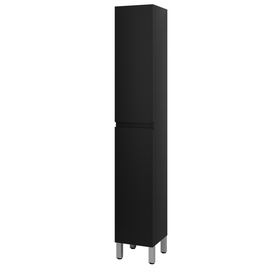 BATH DELUXE 04-030-63-02-01 - Meuble de salle de bain KENWOOD 186 cm mat noir