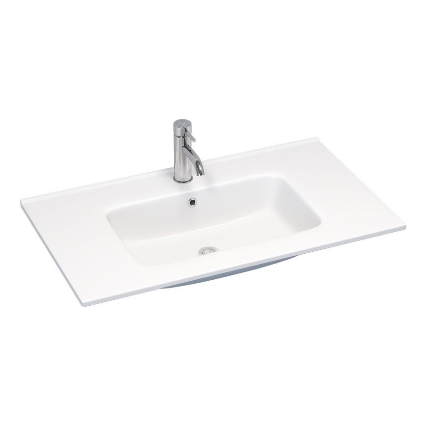 BATH DELUXE 06-080-27-11-00 - Lavabo encastré HYGE 81x46 cm céramique/blanc