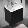BATH DELUXE 09-050-63-02-01 - Meuble de salle de bain avec vasque KENWOOD 51 cm mat noir