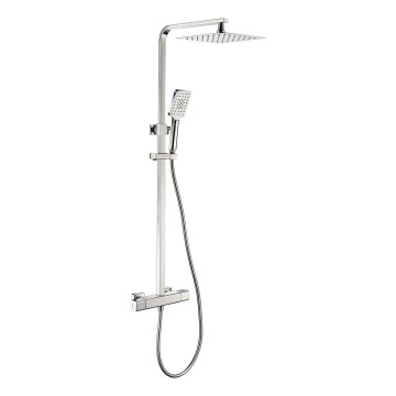 BATH DELUXE 31-120-08-60-00 - Colonnes de douche avec robinet thermostatique NAESBY chrome brillant