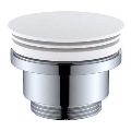 BATH DELUXE 33-004-05-01-04 - Bonde de lavabo RODBY d. 6,6 cm blanc